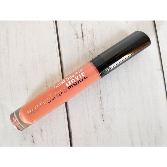 bareMinerals Stylista Lip Gloss NEW 4.5ml/.15oz Full Size Marvelous Moxie Peach - Picture 1 of 5